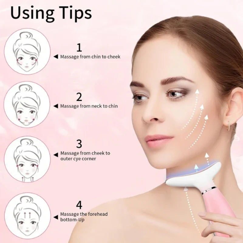 Microcurrent LED Neck Sculpting Wand